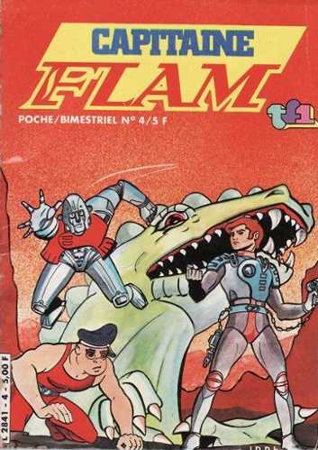 Scan de la Couverture Capitaine Flam Poche n 4